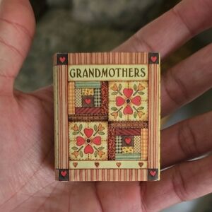 Grandmothers Miniature Book with Heart Design